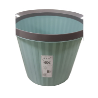 鑫东成 XOC-6601 敞口式塑料垃圾桶 颜色随机
