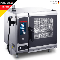 德玛仕（DEMASHI）烤箱蒸烤箱一体机商用 智能全自动烹饪微电脑NC0611T（6层工程款 多能蒸烤箱）