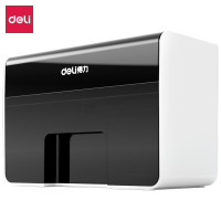 得力(deli)9936碎纸机桌面小型个人办公家用文件纸张粉碎机