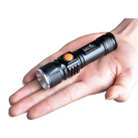 Warsun沃尔森 LED超亮远射迷你强光手电筒可充电户外照明防水家用超小袖珍微型式 515