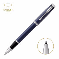 派克(PARKER)IM 蓝色白夹宝珠笔 蓝色 单支装