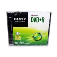 索尼(SONY)DVD±R刻录光盘 单片装