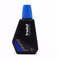 7011 回墨印油 28ml 芯片章印油 蓝色(瓶)