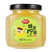 福事多蜂蜜柠檬茶240g冲饮泡水喝的冲泡饮料韩式水果茶饮随身便携