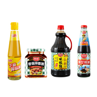 厨邦 调味品 礼盒 4件套(味极鲜 / 蚝油 / 香油 / 香菇酱)