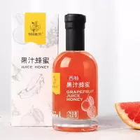 等蜂来西柚果汁蜂蜜268g/瓶