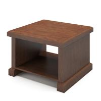 国景 方茶几G-Q-9YDU胡桃色700W*700D*500H(套)