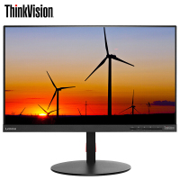 联想 T23i 23英寸纤薄窄边框 双向旋转升降可壁挂电脑显示器