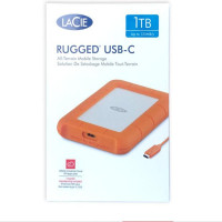 希捷 莱斯LaCie 1TB Type-C/USB3.1 移动硬盘 Rugged 2.5英寸 便携三防 (套)