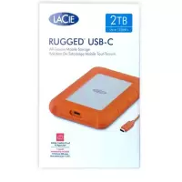 希捷 莱斯LaCie 2TB Type-C/USB3.1 移动硬盘 Rugged 2.5英寸 便携三防 (套)