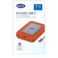 希捷 莱斯LaCie 4TB Type-C/USB3.1 移动硬盘 Rugged 2.5英寸 便携三防 (套)