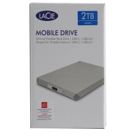 希捷 莱斯LaCie 2TB Type-C/USB3.1 移动硬盘 棱镜系列 2.5英寸 钻石切割 周年设计(套)