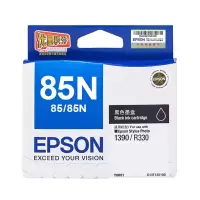 爱普生(EPSON) T0851 黑色墨盒 85n墨盒EPSON1390R330 T0851原装爱普生墨盒单个装