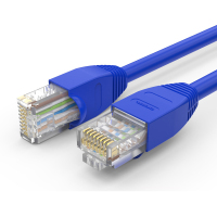 艾德生 高速超五类网线 常规pvc网络线连接线 带水晶头 8米网络跳线