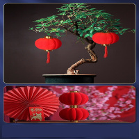 金穗慧采 小号红灯笼:直径0.2m