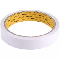 晨光(M&G) 双面胶两面胶 胶布 白色胶纸 胶带 双面胶办公用品(XJZS) 单卷装