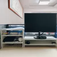 守候阳光 电脑显示器增高架底座键盘 置物收纳架组合