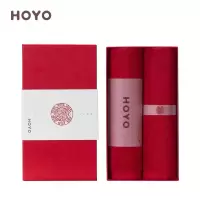 HOYO 7240-中国红毛巾2件套