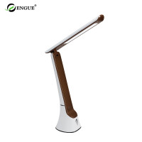 恩谷ENGUE无级触摸皮纹台灯夜灯EG-598 72*72*305mm 白