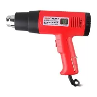 德力西 手动工具数显型热风枪 2000W 红黑配色 TM DHCHG22000