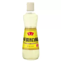 鲁花 调味品 9°糯米白醋500ml 酿造食醋 糯米酿造