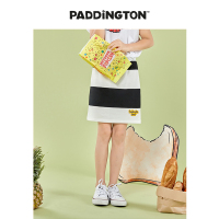 Paddington Bear帕丁顿熊童装女童裙子春季条纹女童半身裙