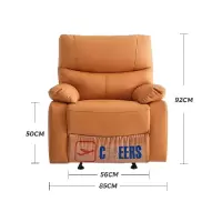 芝华仕 单人沙发功能沙发芝华士头等舱现代简约布艺休闲懒人椅 K9780