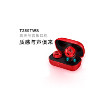JBL T280TWS 真无线蓝牙耳机 防水防汗运动音乐耳机 耳麦无线入耳式耳机 单个价