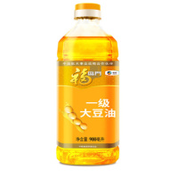 福临门 家用厨房大豆油 900ml