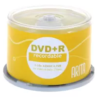 e时代系列 DVD+R 16速4.7G 空白光盘/光碟/刻录盘 桶装50片