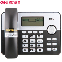 得力(deli) 795电话机 黑色 座机 1*1(单位:台)7278