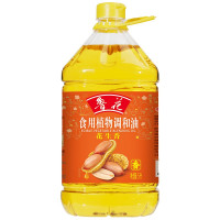 鲁花 食用油花生香型 食用植物调和油5L