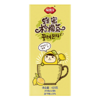 福事多蜂蜜柚子茶420g 小袋装冲饮泡水喝的韩式花水果茶饮料礼盒