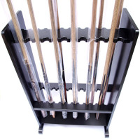 落地式多孔台球杆架美式斯诺克花式九球中式黑八桌球杆用品配件八孔