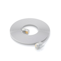 晶华 电话线4m 座机电话线 延长线 / 分机电话连接线 （单个装）