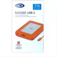 京瓷(KYOCERA) LaCie 2TB Type-C/USB3.1 移动硬盘 Rugged 2.5英寸 单位：套
