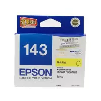[精选]爱普生(EPSON)T1434黄色墨盒适用于WF-7511 7521 7018 960FWD页产量:约945页