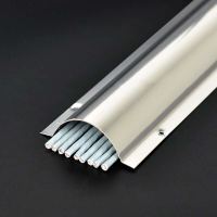 不锈钢线槽5号明装地槽地线槽压线槽防踩明线地板地面神器走线槽美化