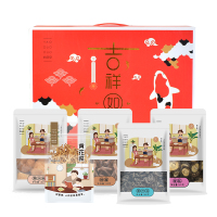 姚朵朵 吉祥如鲤干货礼盒760g 菌菇干货礼盒 年节伴手礼 大礼包