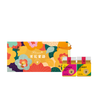 名物 山花蜂蜜系列 百花蜜语A 蜂蜜泡水喝水送人蜂蜜礼盒装椴树蜂蜜240g+洋槐花蜂蜜240g