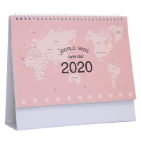 递乐(DiLe) 日历2019年历创意简约小清新办公摆件定制月历2020台历式每日备忘录计划本式桌面记事本台历