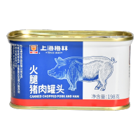 上海梅林火腿猪肉罐头198g*24罐/箱
