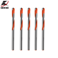 卡夫威尔 多功能霸王钻石材钢材木板塑料混凝土水泥墙壁建工冲击钻头玻璃瓷砖陶瓷塑料钻头6MM 10支 AI306