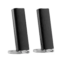 漫步者(EDIFIER)R26T多媒体有源音箱 2.0立体声笔记本桌面台式电脑音箱 哑黑色