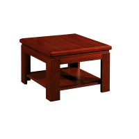 鸿业盛大 方茶几 HY-406(泰柚木)750*750*450 (仅供辽宁省)