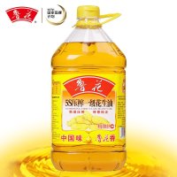 鲁花 食用油 5S物理压榨 压榨一级 花生油5L 特香纯正食用油 单桶价格