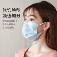 一次性口罩 防尘透气防护口罩10支装