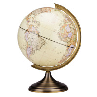得力 地球仪 金属底座 32cm 2179