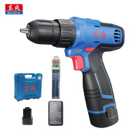 东成 锂电钻WJZ1601S手电钻充电式电动螺丝刀起子机多功能家用16V电钻套装