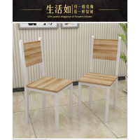简约现代钢木餐椅办公椅